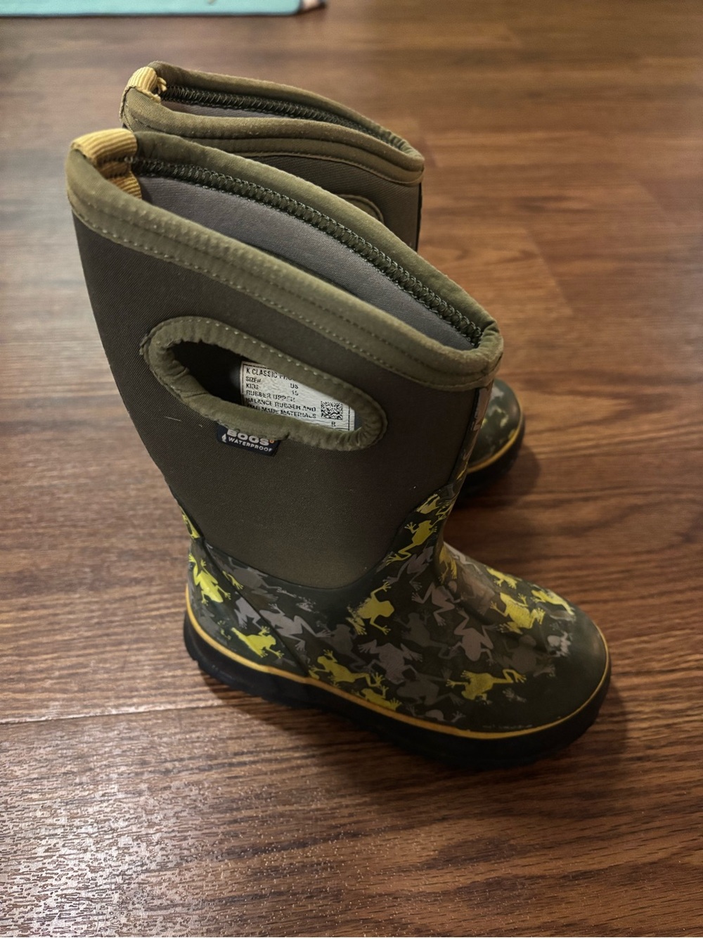 Bogs Green Camouflage winter Boots